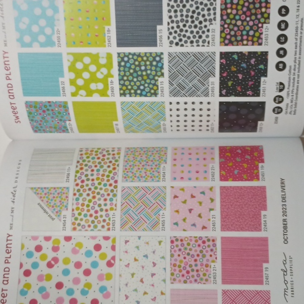 3/$15 Paper Crafting Moda Piece Fabric Catalog - Picture 12 of 16